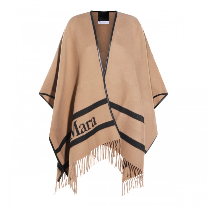 CAMEL WOOL MXAARIS CAPE