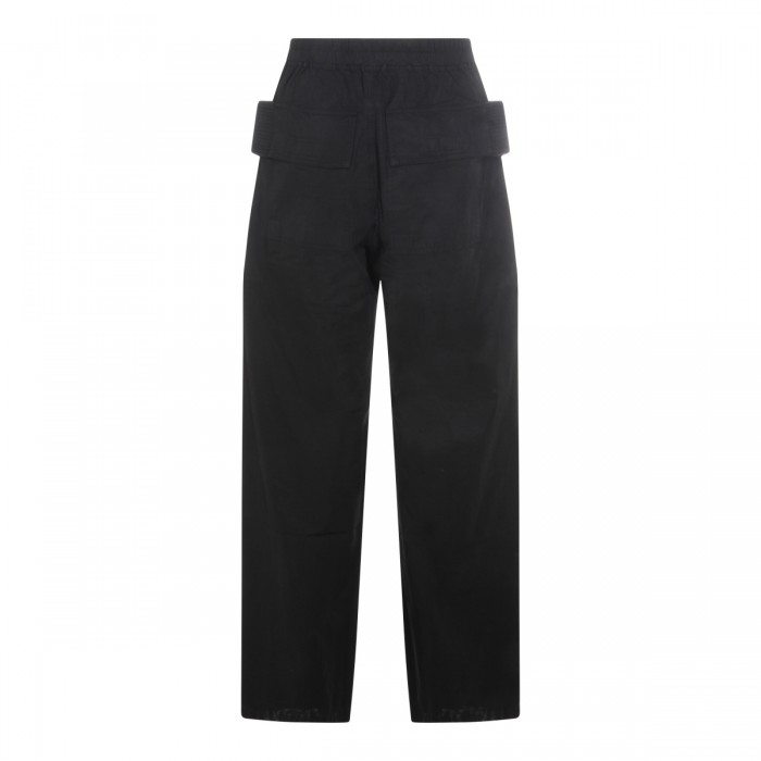 BLACK CARGO PANTS 2