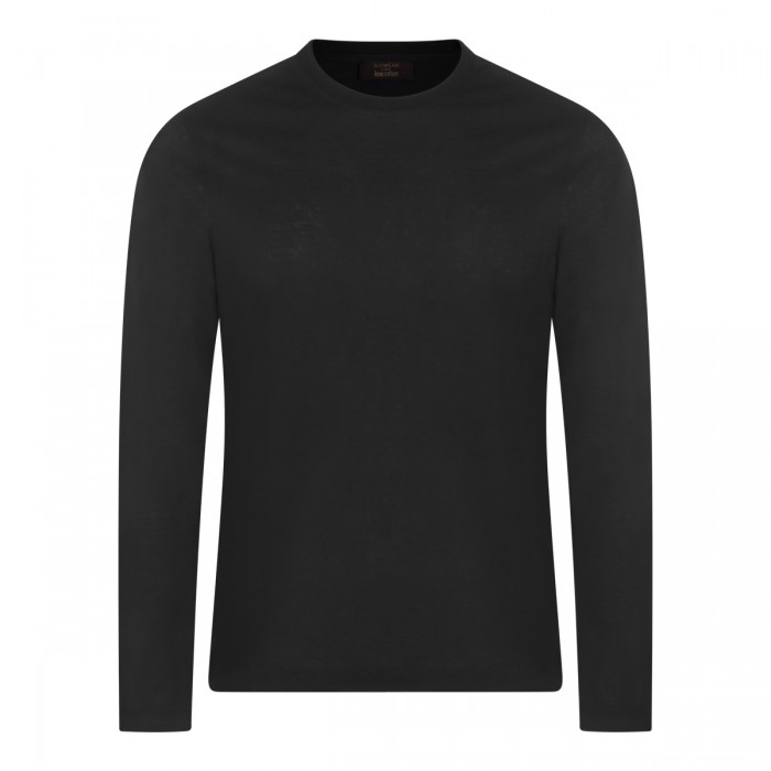 BLACK COTTON KNITWEAR