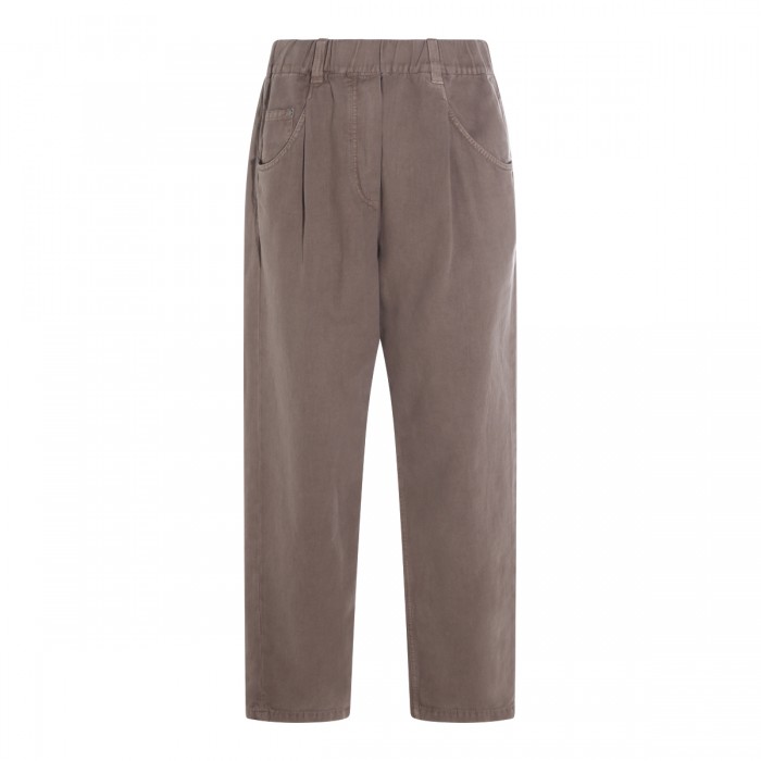 EARTH BROWN COTTON AND...