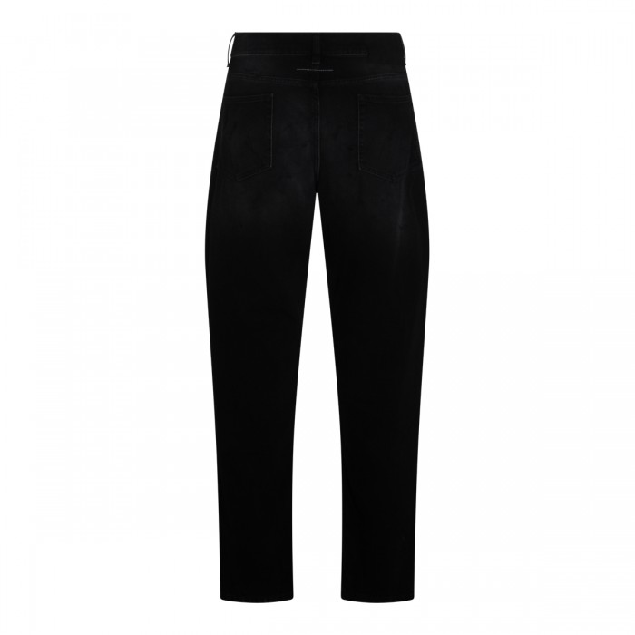 BLACK DENIM JEANS 2