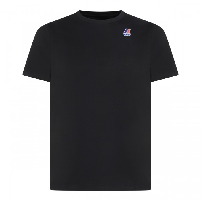 BLACK PURE COTTON T-SHIRT