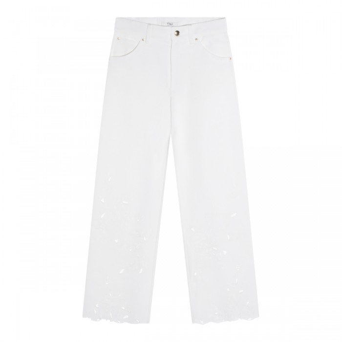 WHITE COTTON PANT 2