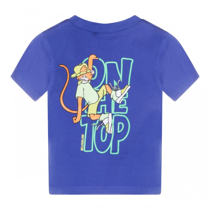 BLUE COTTON T-SHIRT 2