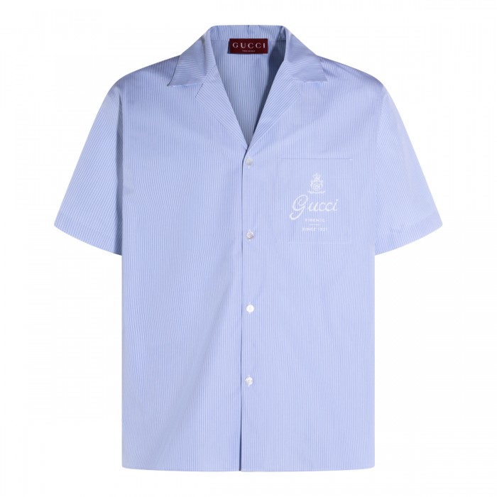 LIGHT BLUE COTTON SHIRT