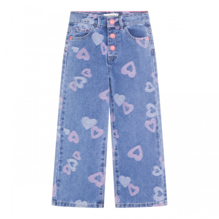 BLUE COTTON DENIM JEANS