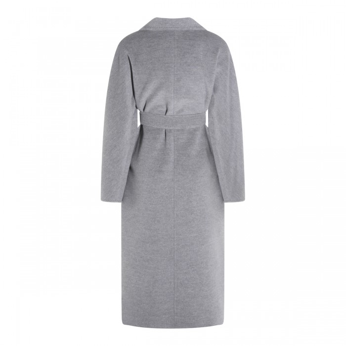 GREY WOOL MADAME COAT 2