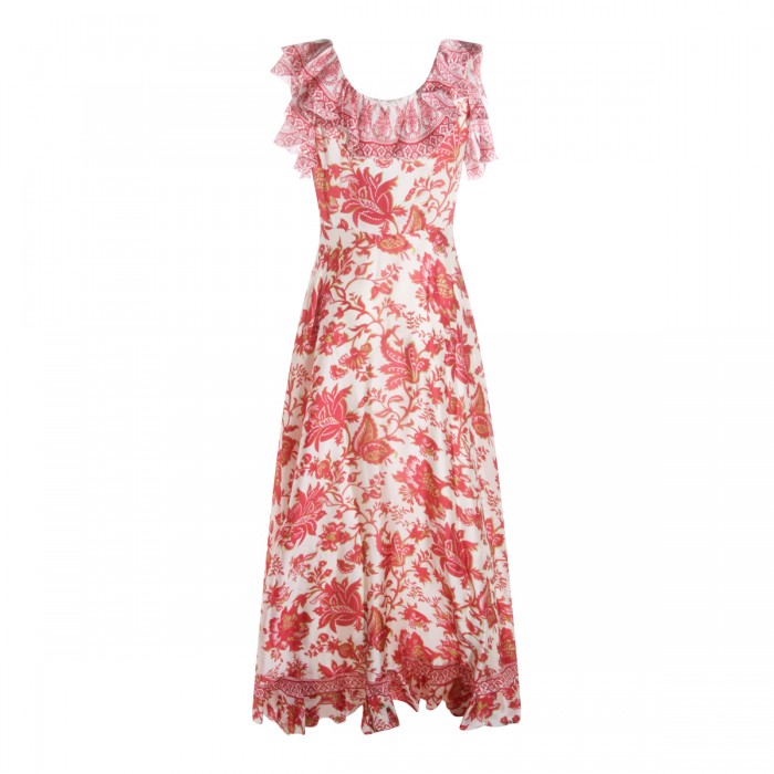 MULTICOLOR SILK DRESS 2