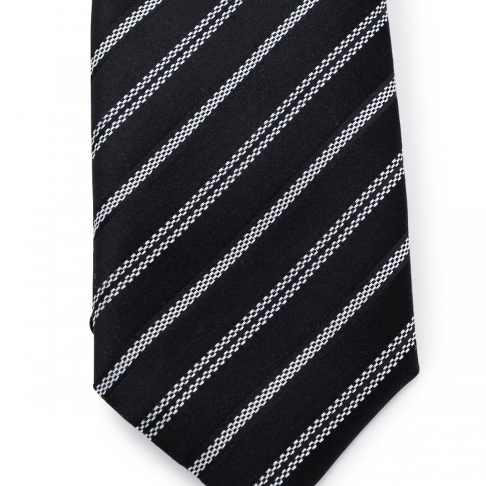 MIDNIGHT SILK TIE 2