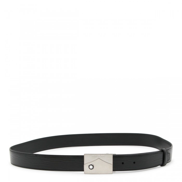 BLACK LEATHER BELT