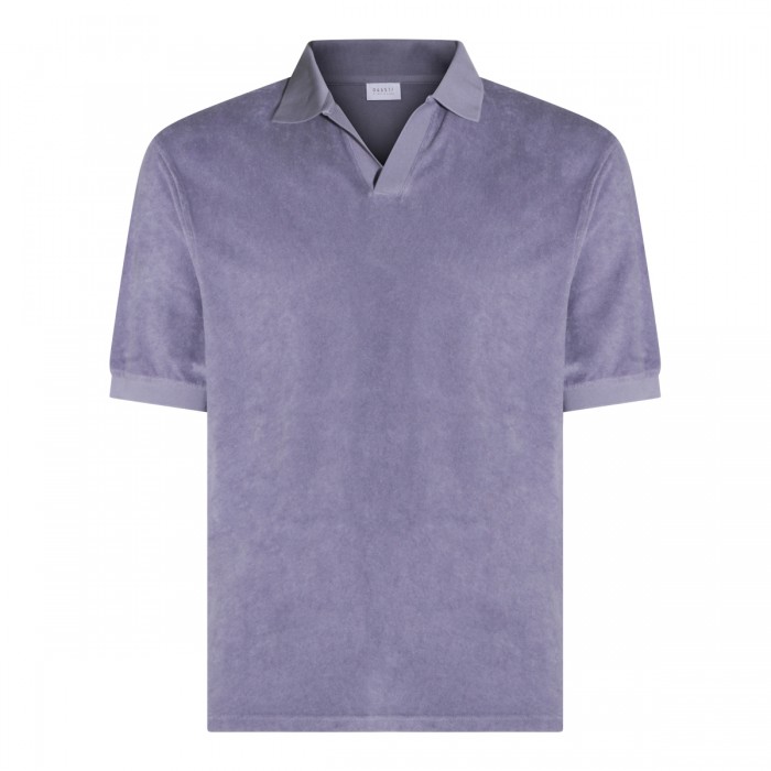 LAVENDER COTTON POLO SHIRT