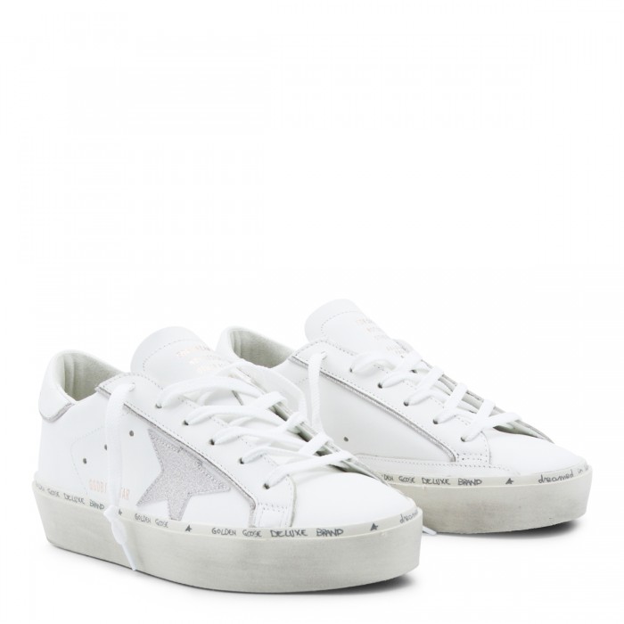 WHITE LEATHER SNEAKERS 2
