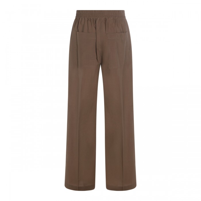 BROWN COTTON PANTS 2
