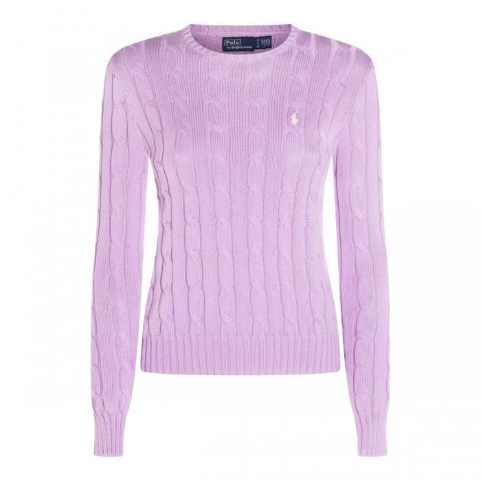 PURPLE COTTON KNITWEAR