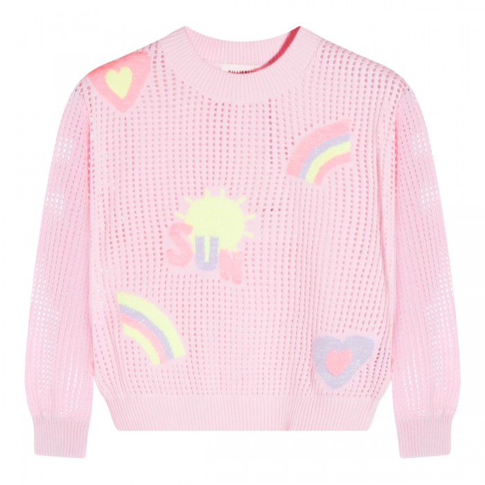 PINK COTTON KNITWEAR