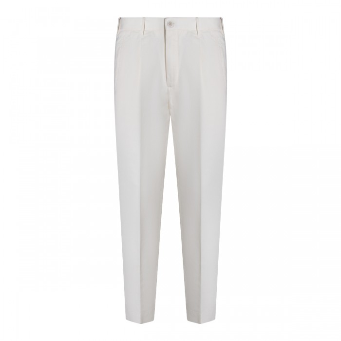 WHITE COTTON PANT