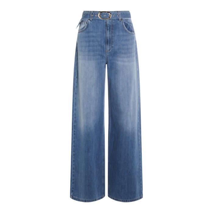 BLUE COTTON DENIM JEANS