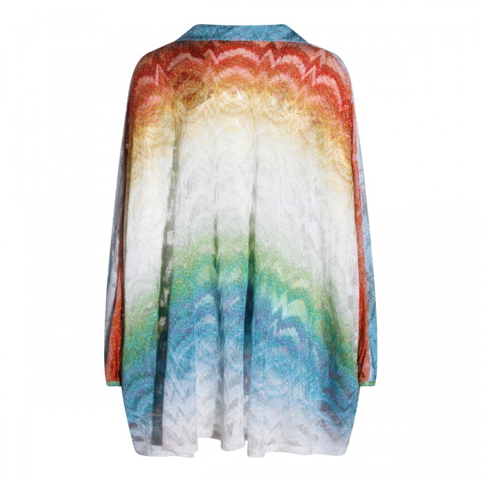 MULTICOLOR VISCOSE MINI DRESS 2