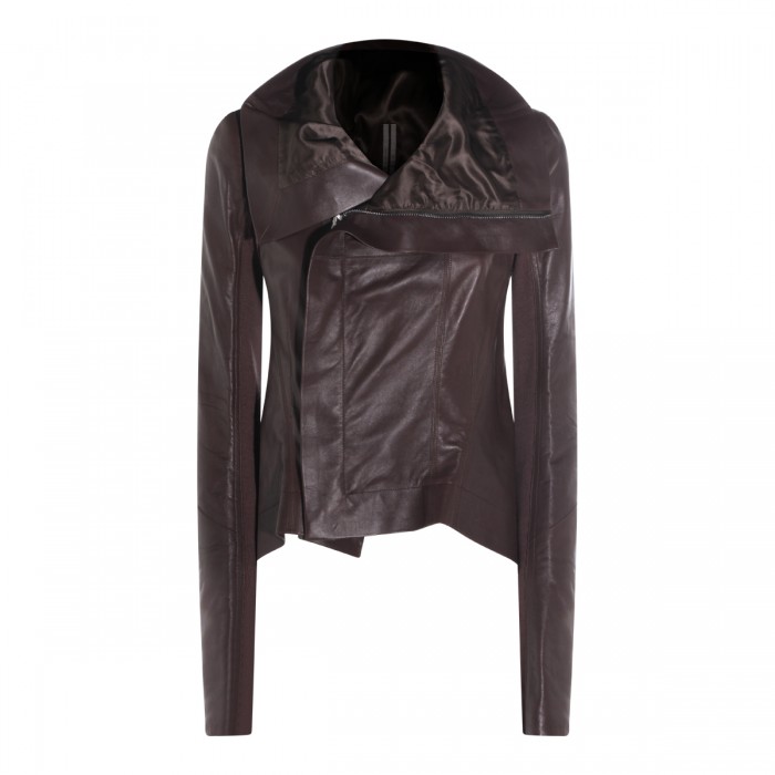 BROWN LEATHER JACKET