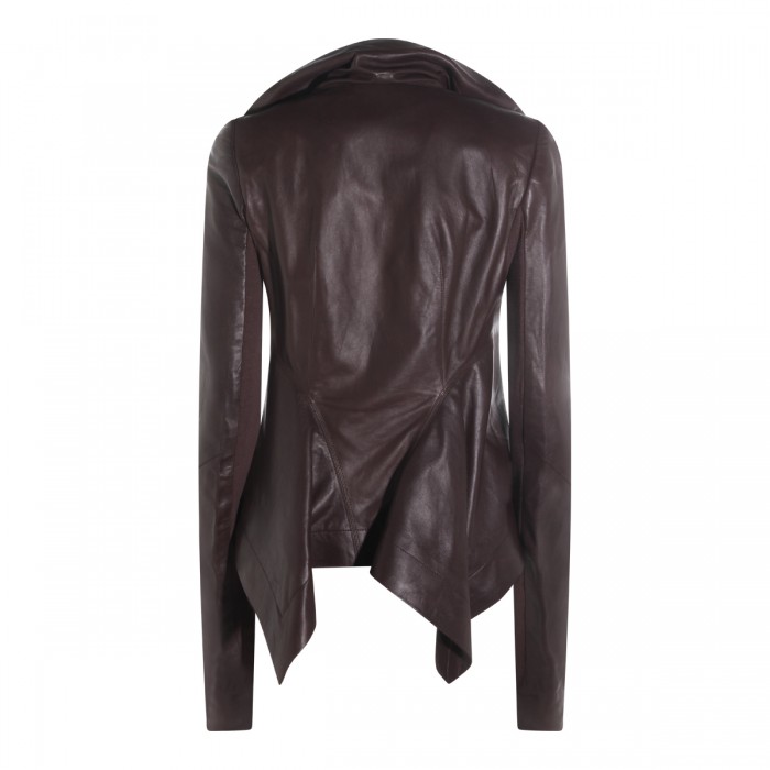BROWN LEATHER JACKET 2