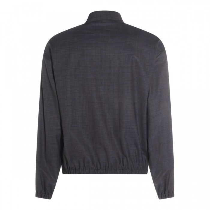 DARK GREY CASUAL JACKET 2