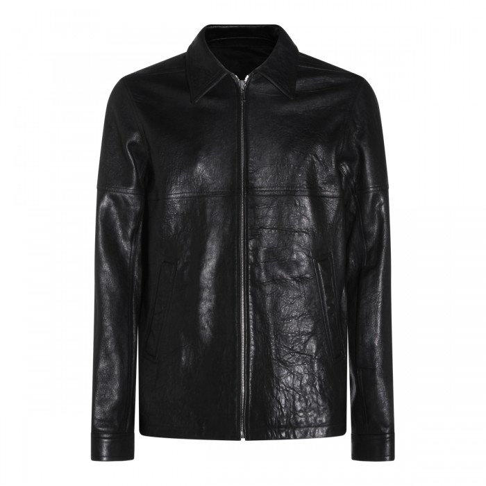 BLACK LEATHER JACKET