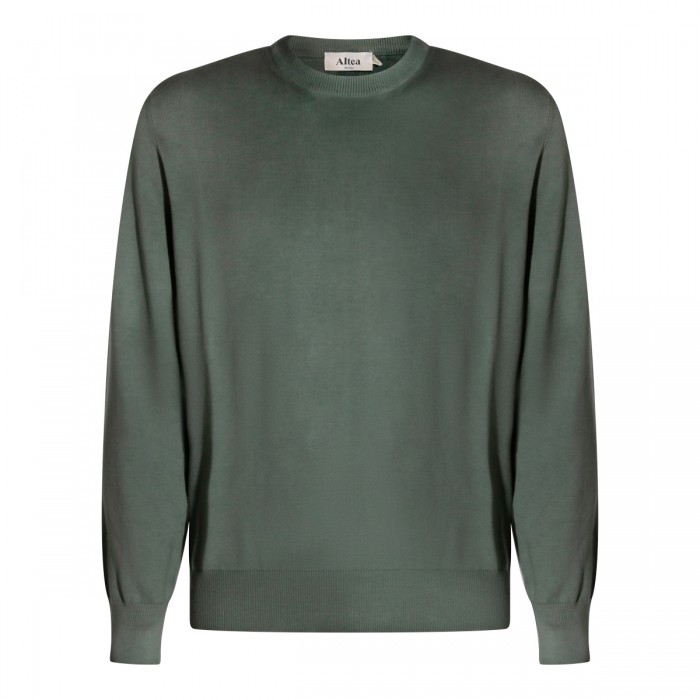 GREEN COTTON KNITWEAR