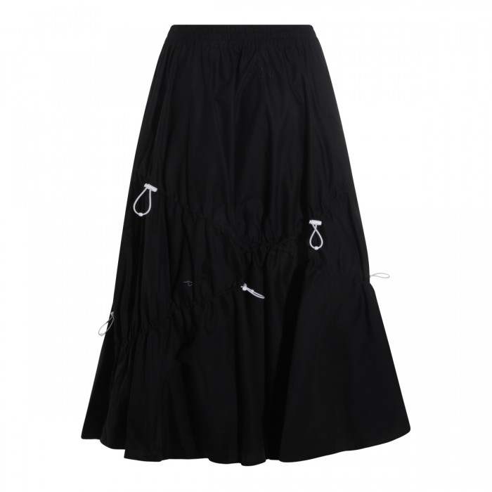 BLACK COTTON SKIRT 2