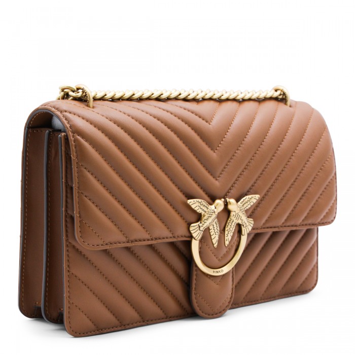 BROWN LEATHER LOVE ONE... 2