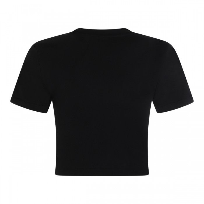 BLACK COTTON T-SHIRT 2