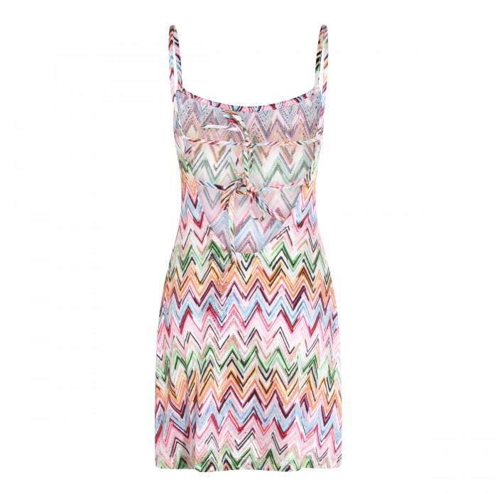 MULTICOLOR VISCOSE DRESS 2
