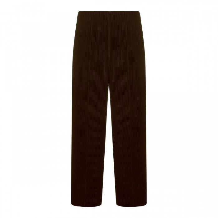 BROWN PLEATED PANT
