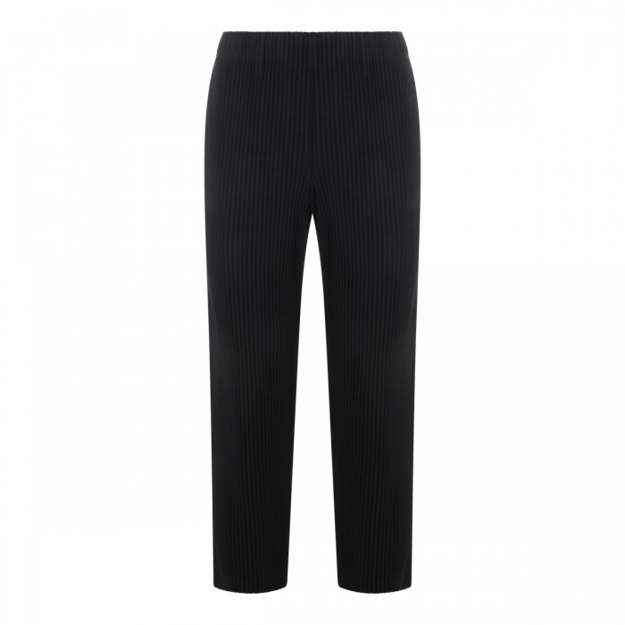 BLACK PLEATED PANT