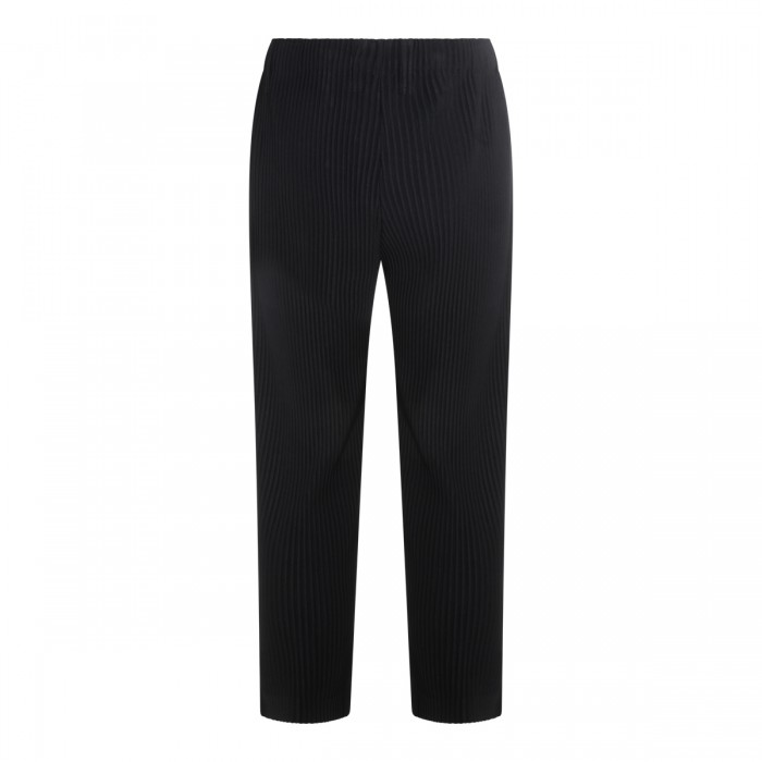 BLACK PLEATED PANT 2
