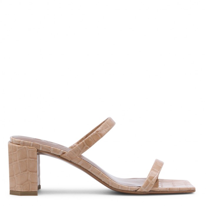 TANYA LIGHT TAN CROCO...