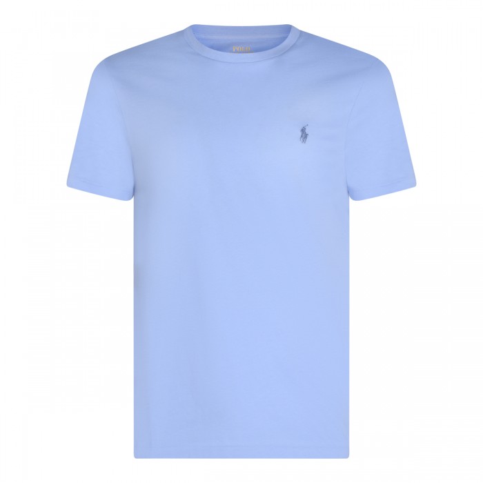 BLUE COTTON T-SHIRT