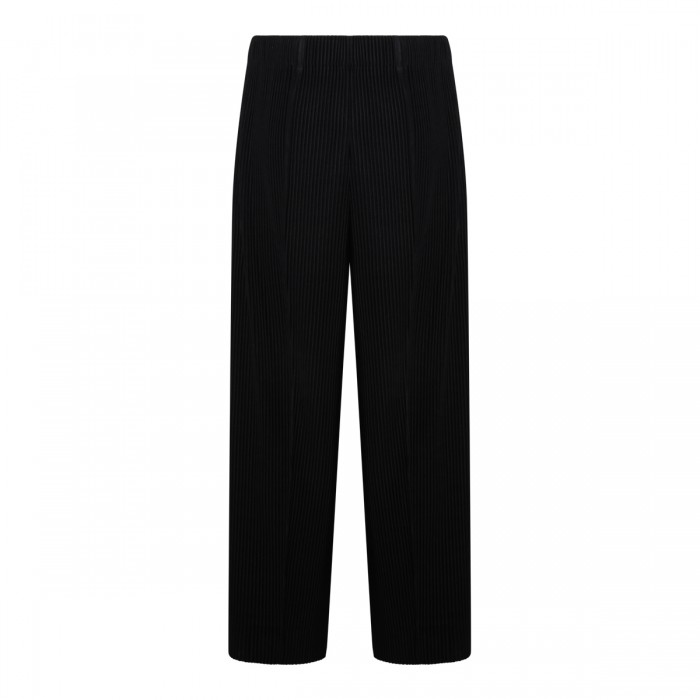 BLACK  PLEATED PANT 2