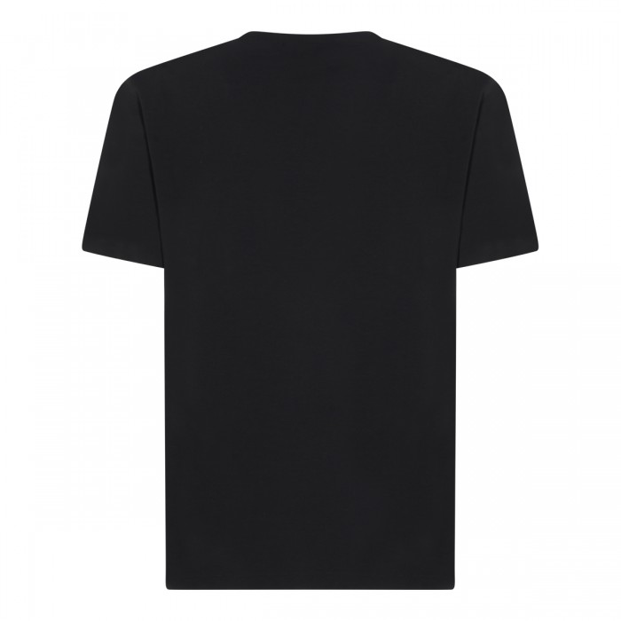 BLACK COTTON T-SHIRT 2