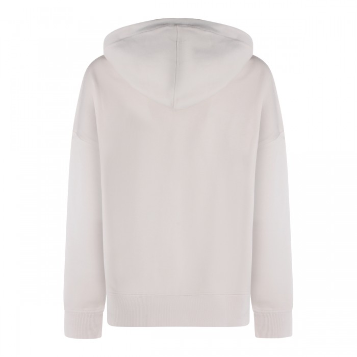 WHITE COTTON SWEATSHIRT 2