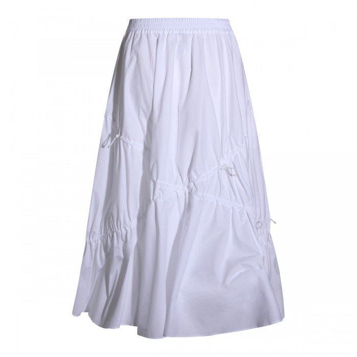 WHITE COTTON SKIRT 2
