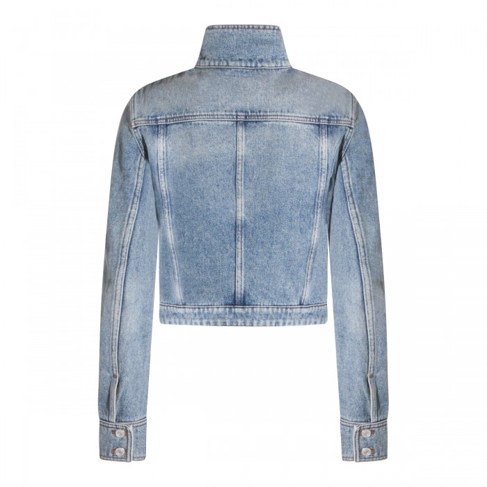 DENIM BLUE COTTON DENIM JACKET 2