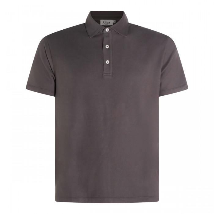 GREEN COTTON POLO SHIRT