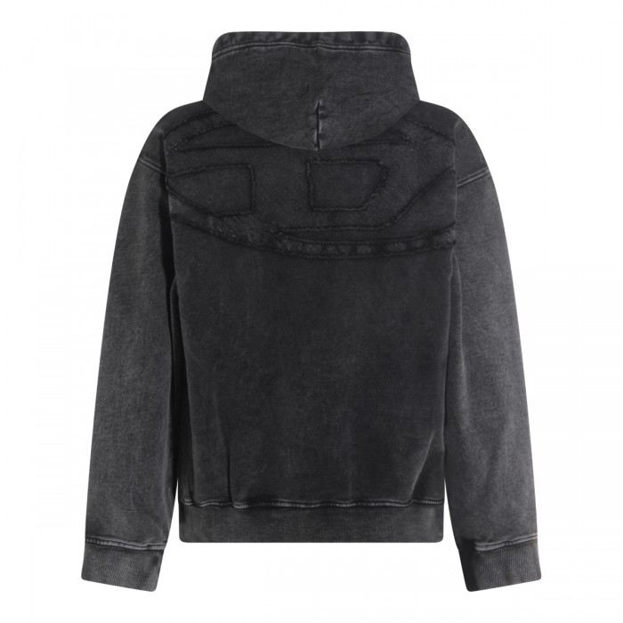 DARK GREY COTTON SWEATSHIRT 2