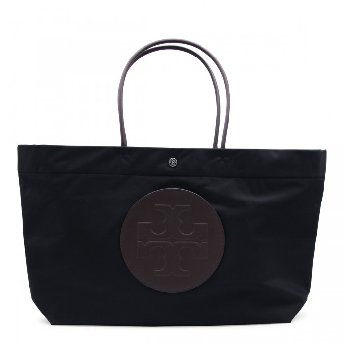 BLACK ELLA TWIST TOTE