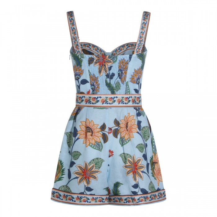 LIGHT BLUE LINEN JUMPSUIT 2