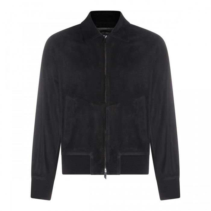 BLACK LEATHER JACKET