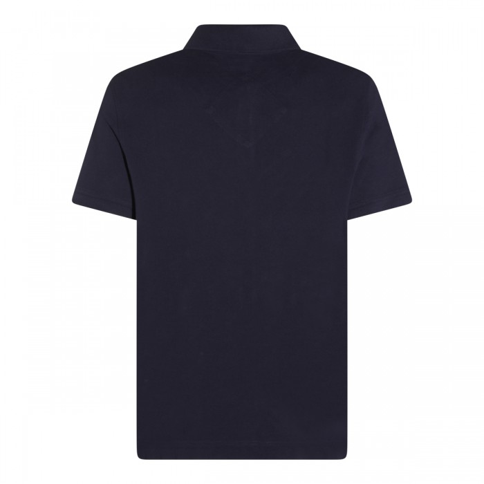 DARK BLUE COTTON POLO SHIRT 2