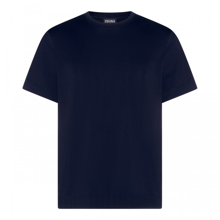NAVY COTTON T-SHIRT