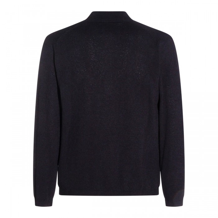 BLACK COTTON POLO SHIRT 2