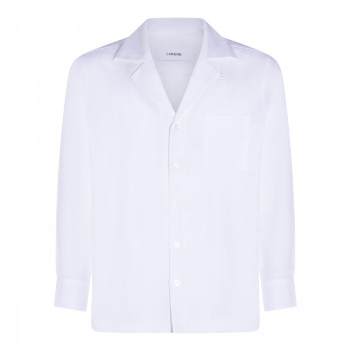 WHITE LINEN SHIRT